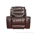 Leather Electric Single Recliner Sofa